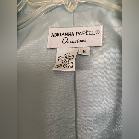 Adrianna Papell Two Piece Wedding Gown - Picture 4 of 4